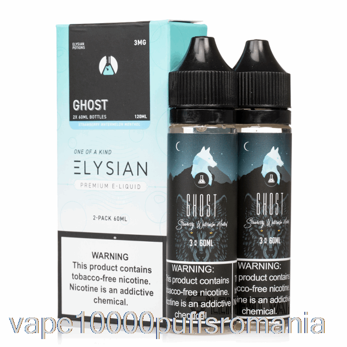 Vape Romania Ghost - Elysian Labs - 120ml 3mg
